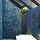 Dwell Cobalt 6 x 24 cm - Designer Gloss Blue Wall Tiles for Kitchen Splashbacks & Bathroom Feature Walls