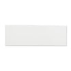 Haus Matt White - Plain Flat Subway Tiles for Kitchen, Bathrooms & Splashbacks - 10 x 30 cm, Ceramic