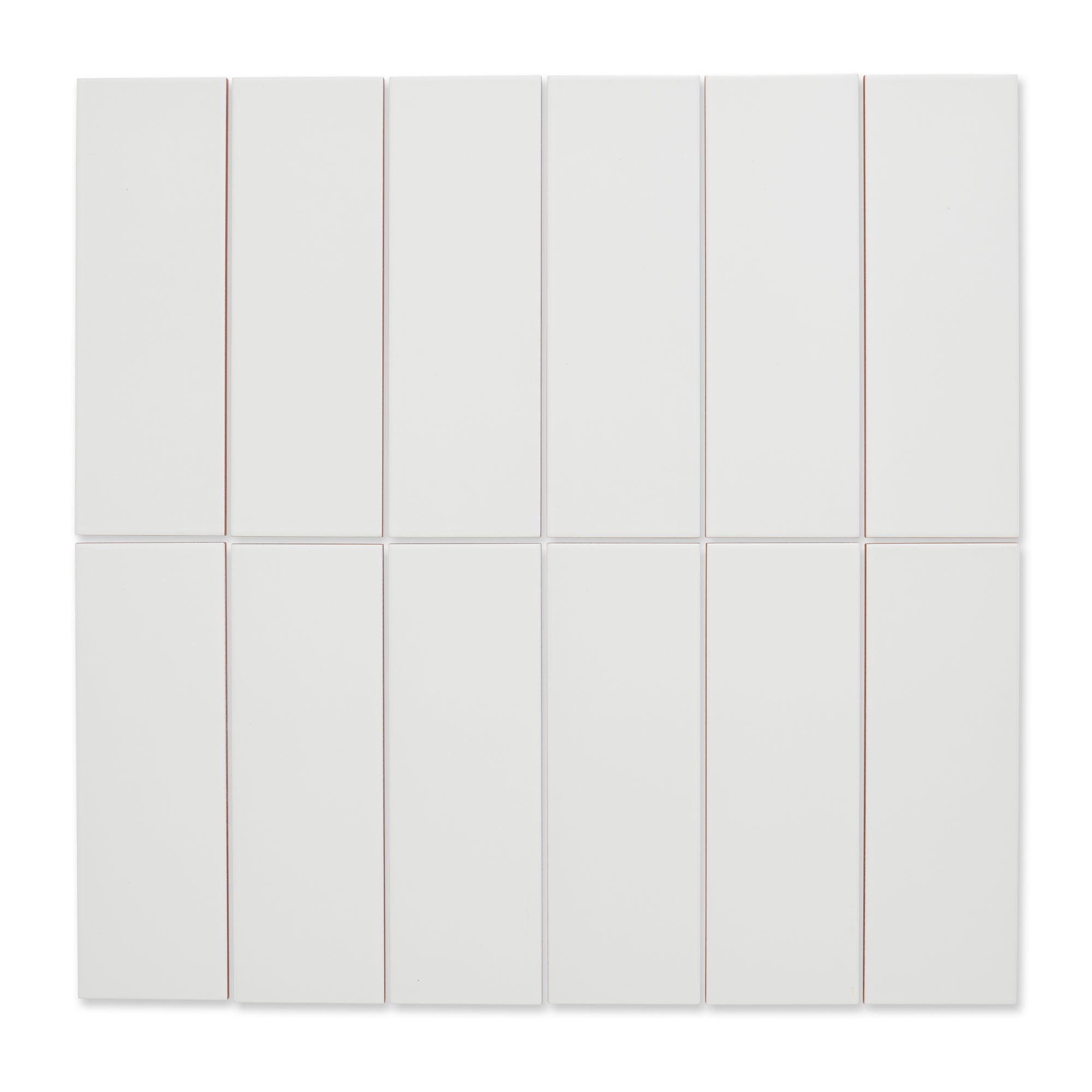 Haus Matt White - Plain Flat Subway Tiles for Kitchen, Bathrooms & Splashbacks - 10 x 30 cm, Ceramic