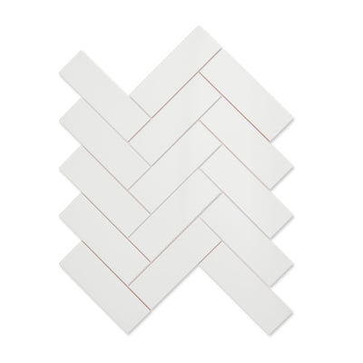 Haus Matt White Wall Tile