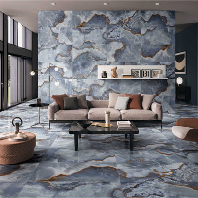 Jewel Onyx Blue Tile