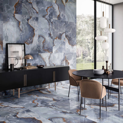 Jewel Onyx Blue Tile