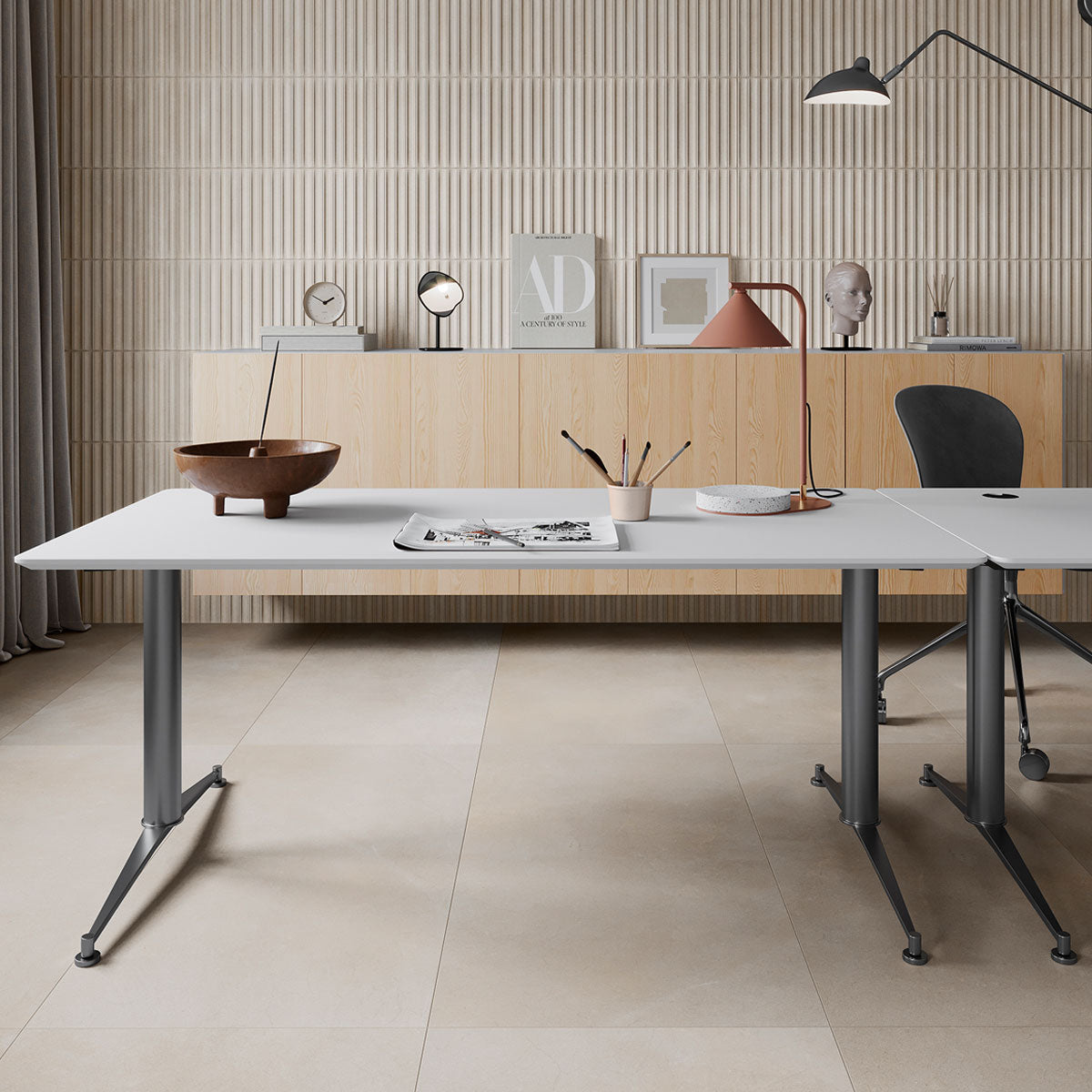 Locke Almond - Beige Porcelain Tiles for Bathroom Walls & Kitchen Floors - 32 x 62.5 cm, Matt