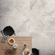 Materia Light 60 x 120 cm - XL White Stone Effect Floor Tiles for Kitchens & Living Rooms - Matt Porcelain