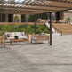 Melrose Grey 60 x 90 cm - XL Outdoor Porcelain Paving Tiles for Patios & Gardens - 20mm