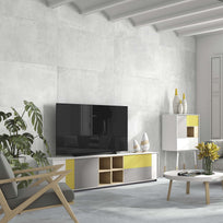 Moda Pearl 100 x 100 cm - XL White Concrete Style Porcelain Floor Tiles for Kitchens & Living Rooms