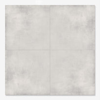Motion Light 30 x 60 cm - White Concrete Style Floor & Wall Tiles for Bathrooms & Kitchens - Porcelain