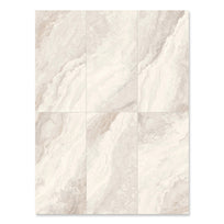 Mystique Ivory - XL Polished Marble Effect Wall & Floor Tiles - 60 x 120 cm, Porcelain