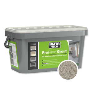 ultratile propave grout pebble grey 15kg
