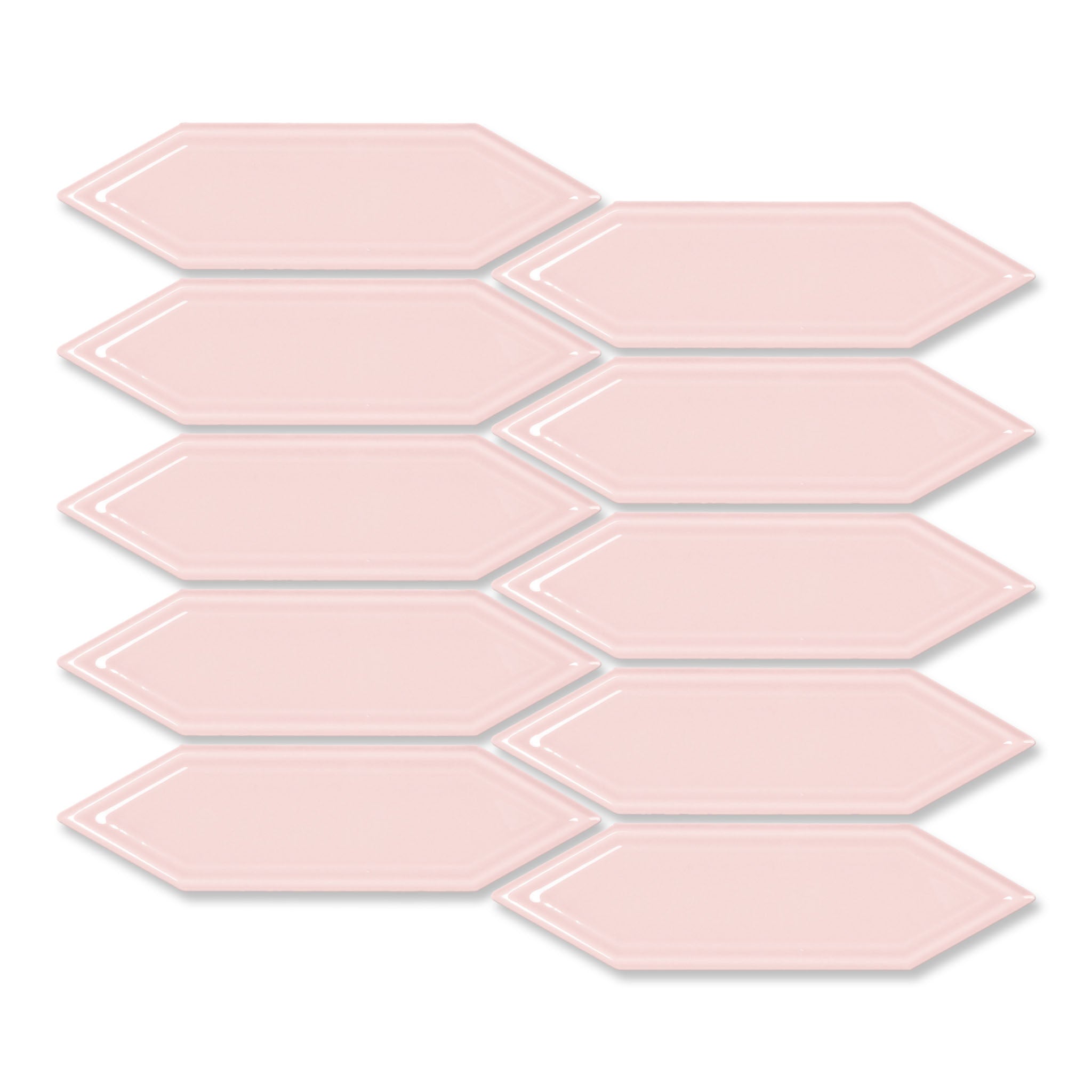 Picket Pink Mosaic Tile