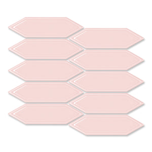 Picket Pink Mosaic Tile