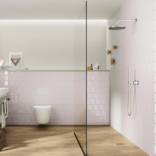 Plaza Pink Wall Tile