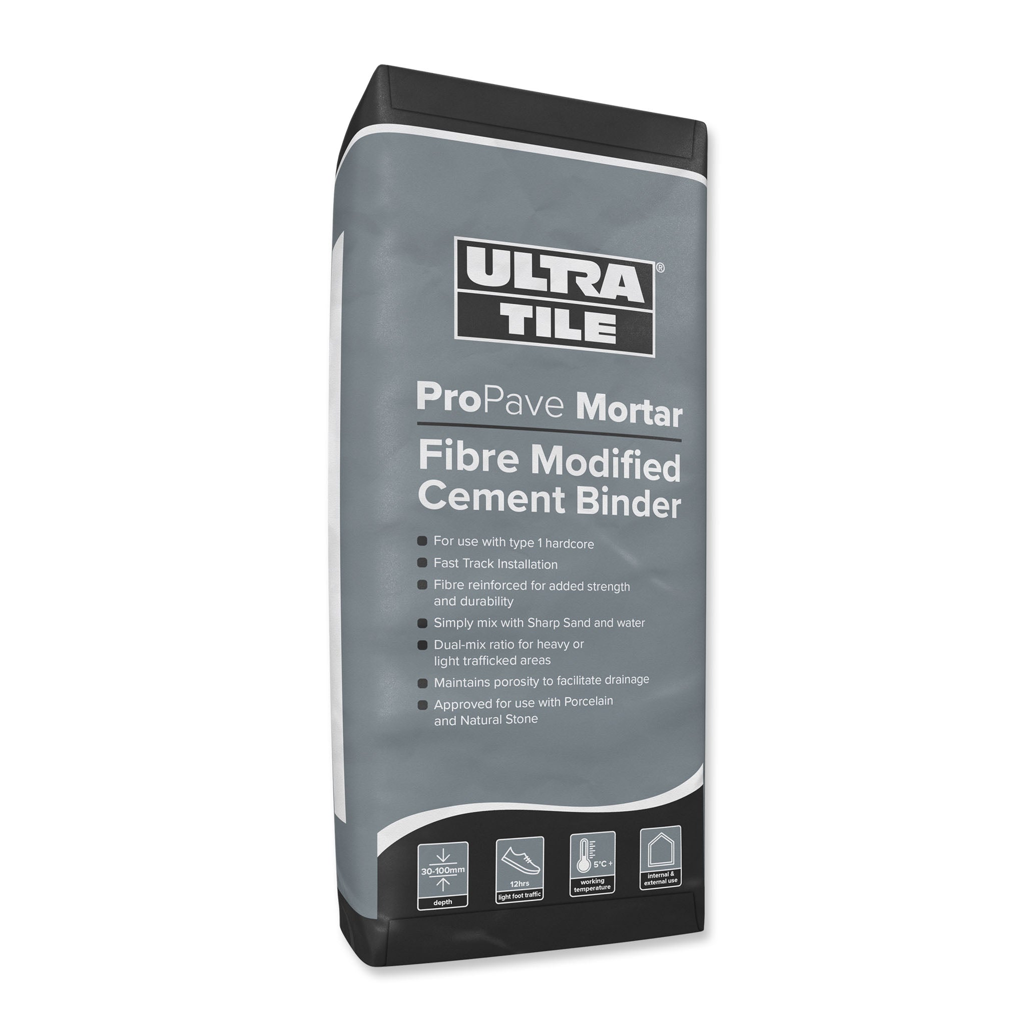 ultratile propave mortar fibre modified cement binder