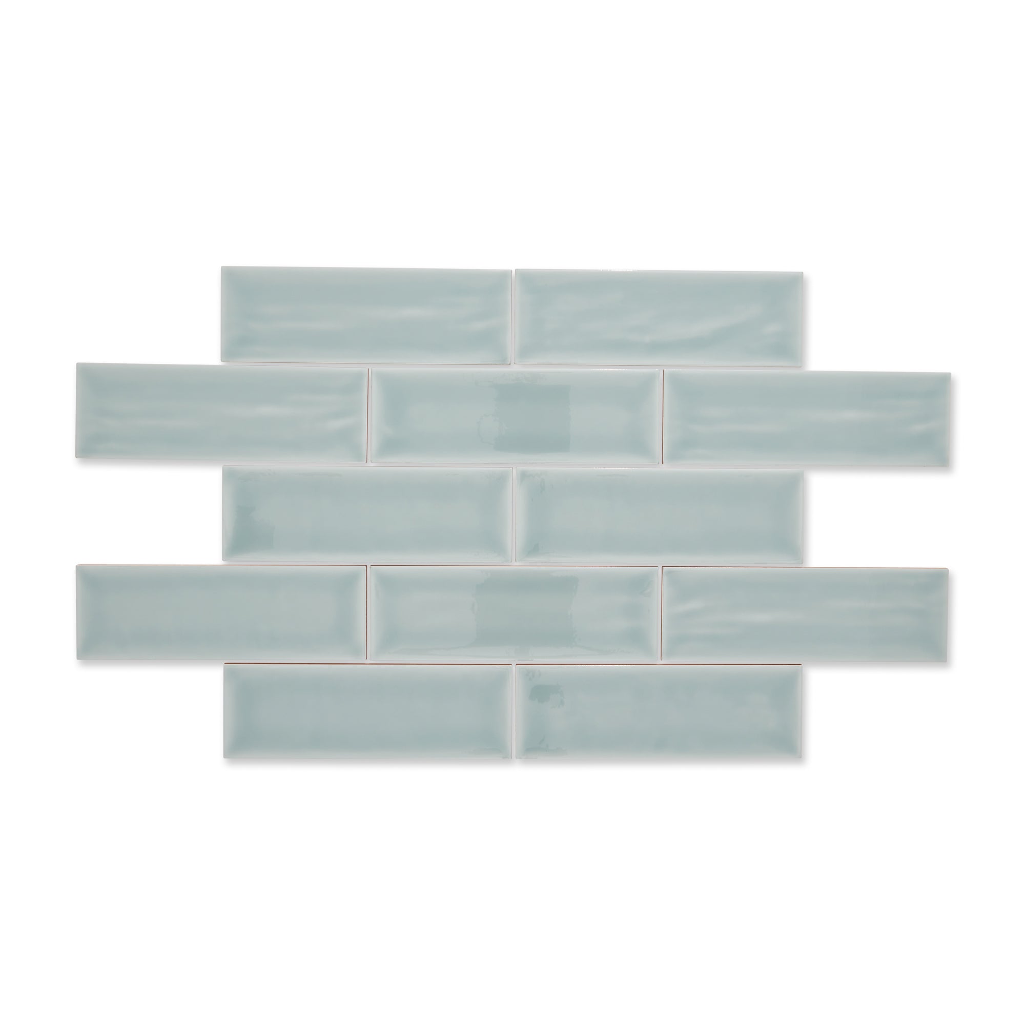 Ripples Green Wall Tile - Porcelain Superstore