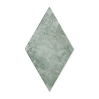 Roxy Green - Vintage Diamond Feature Wall Tiles for Kitchen Splashbacks & Bathrooms - 15 x 26 cm - Ceramic