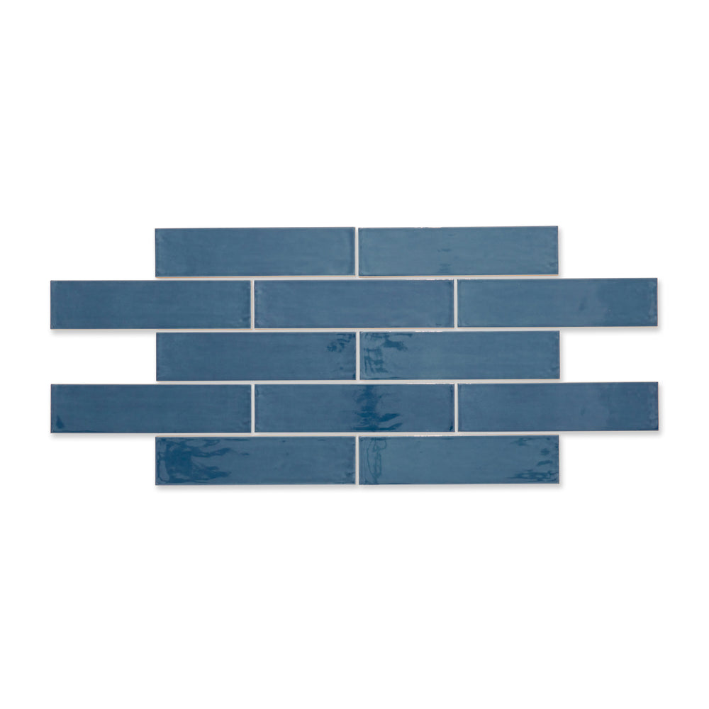 Ripples Blue Wall Tile – Porcelain Superstore