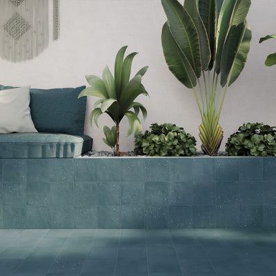 Starburst Ocean Terrazzo Tile