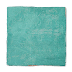 Zellige Teal - Blue Moroccan Wall Tiles for Kitchen Splashbacks & Bathrooms - 13 x 13 cm - Matt Ceramic
