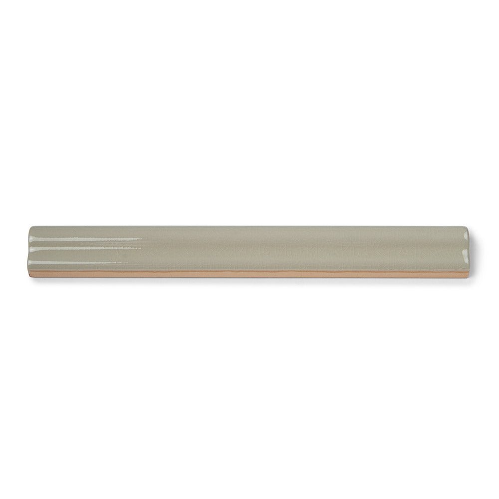 Padstow Dove Moulding - Crackle Glaze Grey Border Tiles for Kitchen Splashbacks & Bathrooms 