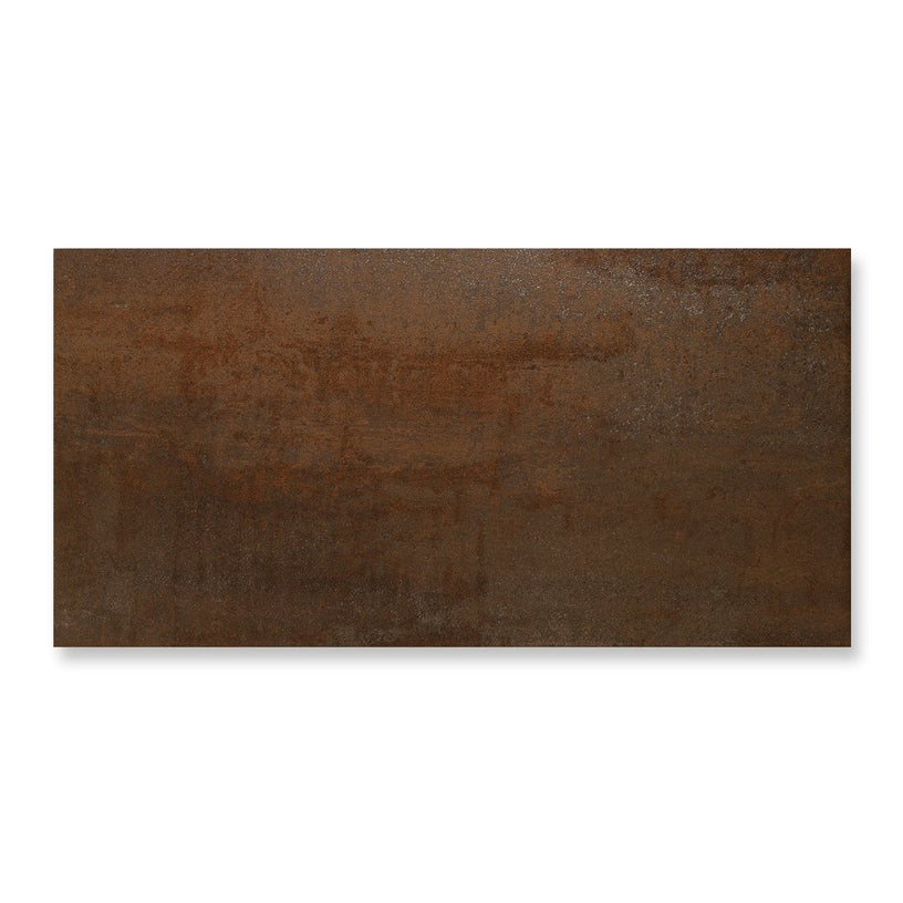 Highline Copper - 30 x 60 cm Metal Wall & Floor Tiles for Designer Bathrooms & Kitchens - Porcelain, Lappato