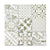 Artiste Verde Mix - Green Patterned Floor Tiles for Kitchens, Bathrooms & Fireplaces -15 x 15 cm