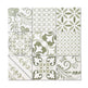 Artiste Verde Mix - Green Patterned Floor Tiles for Kitchens, Bathrooms & Fireplaces -15 x 15 cm