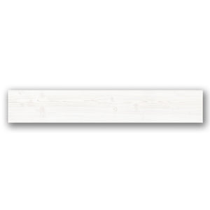 Artisan White -  Wood Effect Floor Tiles - 15 x 90 cm for Bathrooms, Kitchens & Hallways, Porcelain Plank Tiles