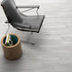 Bowland Grey - Herringbone, Wood Effect Floor Tiles - 20 x 75 cm for Bathrooms, Kitchens & Hallways, Porcelain