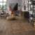 Bowland Walnut - Herringbone, Wood Effect Floor Tiles - 20 x 75 cm for Bathrooms, Kitchens & Hallways, Porcelain