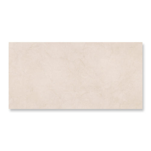 Celine Crema - Beige Stone Bathroom Wall & Floor Tiles - 32 x 62.5 cm - Matt Porcelain