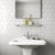 Arrows Matt White - Chevron Wall Tiles for Kitchen Splashblacks & Bathrooms - Ceramic