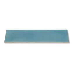 Opal Sky - Modern Gloss Blue Walll Tiles for Kitchen Splashbacks & Bathrooms - 7.5 x 30 cm - Ceramic