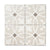 Maison Chic - Grey Victorian Patterned Tiles for Hallways, Kitchen & Bathroom Floors - 20 x 20 cm, Matt Porcelain