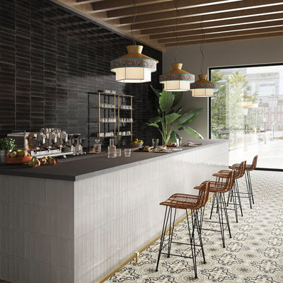 Dwell Black Tile