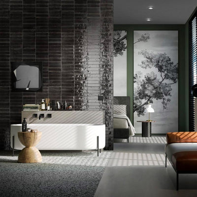 Dwell Black Tile