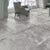 Ancoats Grey - Large Concrete Porcelain Floor Tiles for Bathrooms & Kitchens - 60 x 60 cm, Matt