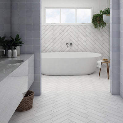 FlatIron White Tile