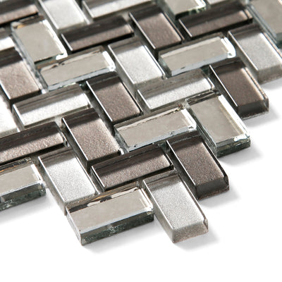 Chroma Grey Mosaic Tile