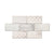 Harmony Sky Decor - Patterned Beige Wall Tiles for Bathrooms & Kitchen Splashbacks - 10 x 20 cm, Gloss Ceramic
