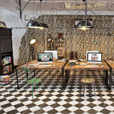 Heritage Chess Floor Tile