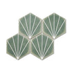 Palm Springs Green Hexagon Tile