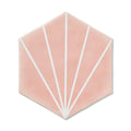 Palm Springs Pink Hexagon Tile