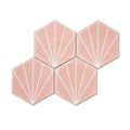 Palm Springs Pink Hexagon Tile