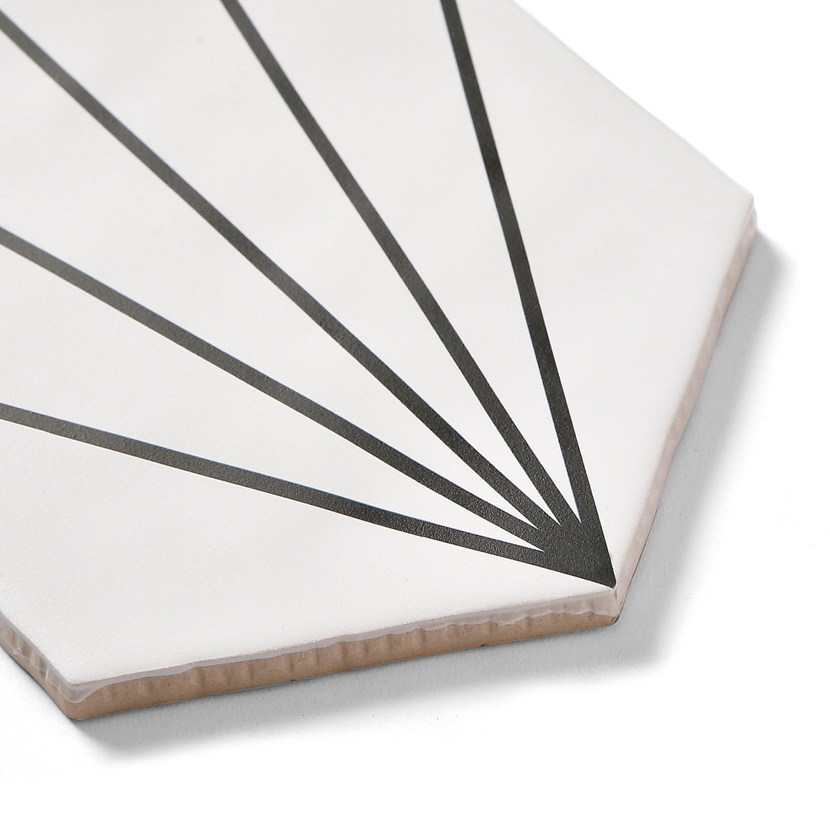 Palm Springs White Hexagon Tile