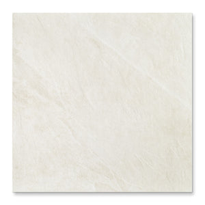 Midlake White 30 x 60 cm - Slate Effect Porcelain Wall & Floor Tiles for Bathrooms & Kitchens -  Riven Texture