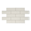 Bon Ton Cotton - Beige Modern Kitchen & Bathroom Wall Tiles - 10 x 30 cm - Gloss Ceramic