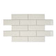Bon Ton Cotton - Beige Modern Kitchen & Bathroom Wall Tiles - 10 x 30 cm - Gloss Ceramic