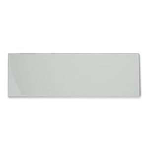 Bon Ton Sugar - White Modern Kitchen & Bathroom Wall Tiles - 10 x 30 cm - Gloss Ceramic