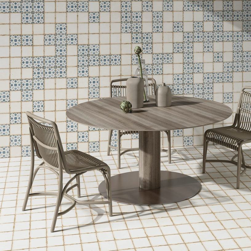 Moorish Azul - Blue Moroccan Style Floor & Wall Tiles for Kitchen Splashbacks & Bathrooms - 12.5 x 12.5 cm