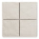 Atelier White - Zellige Square Wall Tiles for Bathrooms & Kitchen Splashbacks - Ceramic